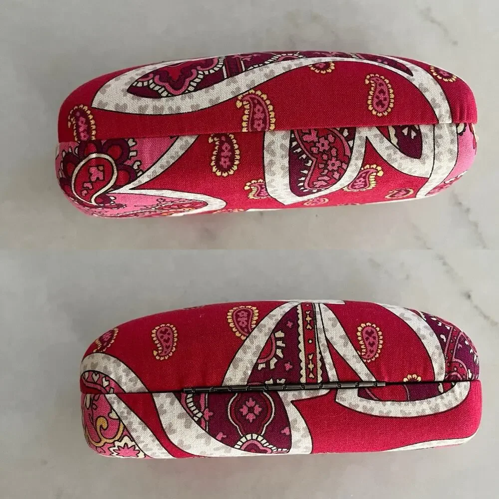 Vera Bradley Sunglasses Eyeglasses Case soft fabric covered case